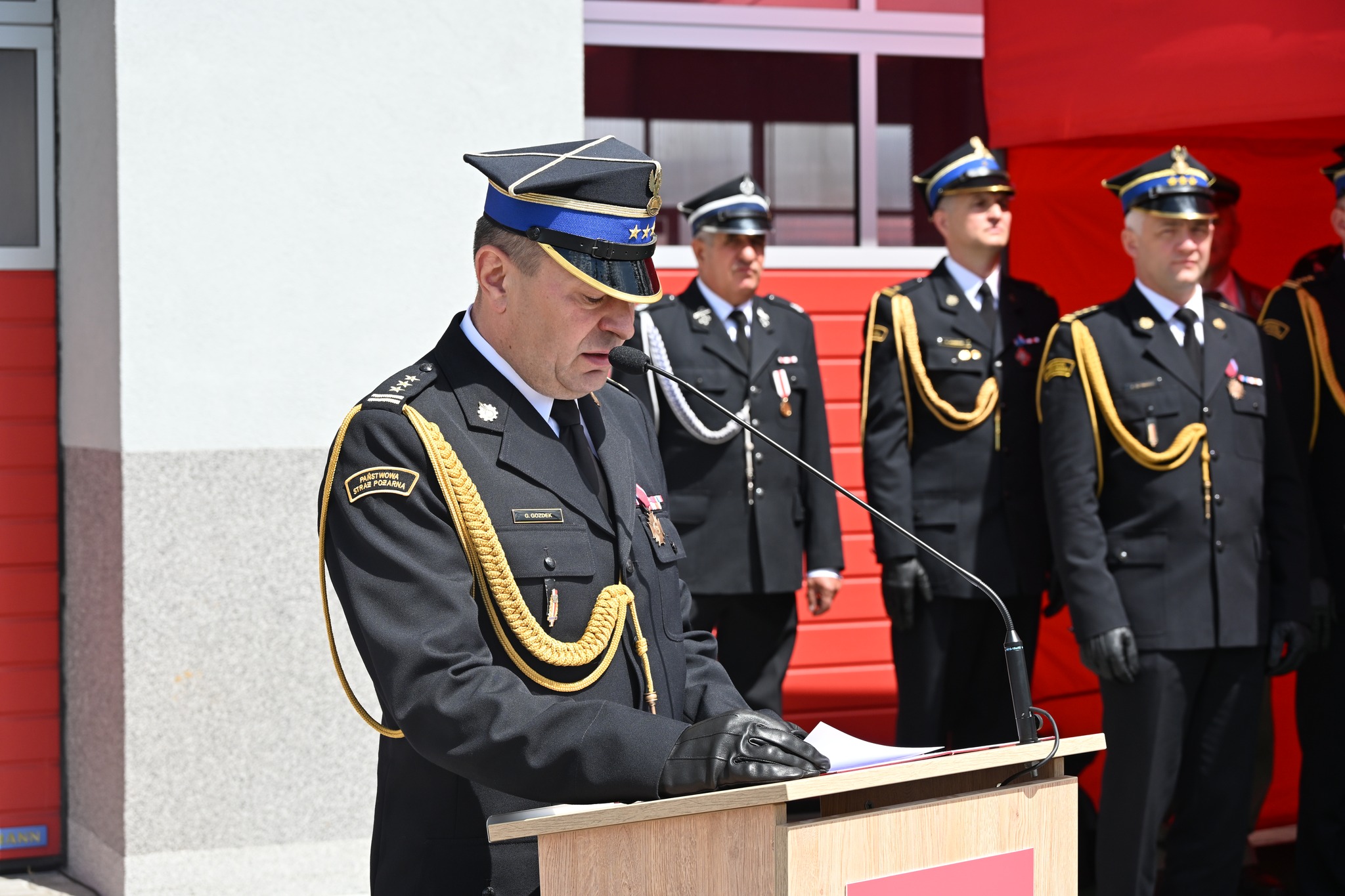 🚒 29 maja 2026 roku w Komendzie Powiatowej PSP w Białobrzegach odbył się uroczysty apel z okazji Dnia Strażaka.👨‍🚒 W uroczystości Powiat Białobrzeski reprezentował wicestarosta Bartłomiej Kowalczyk.